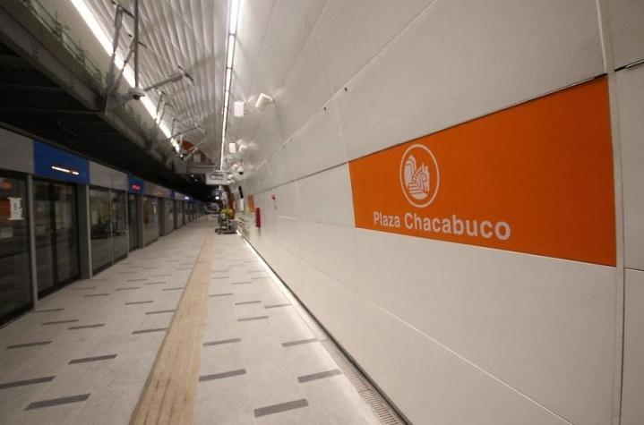 [VIDEO] Línea 3 del Metro: Vecinos del norte de Santiago ahorrarán 220 horas al año en viajes