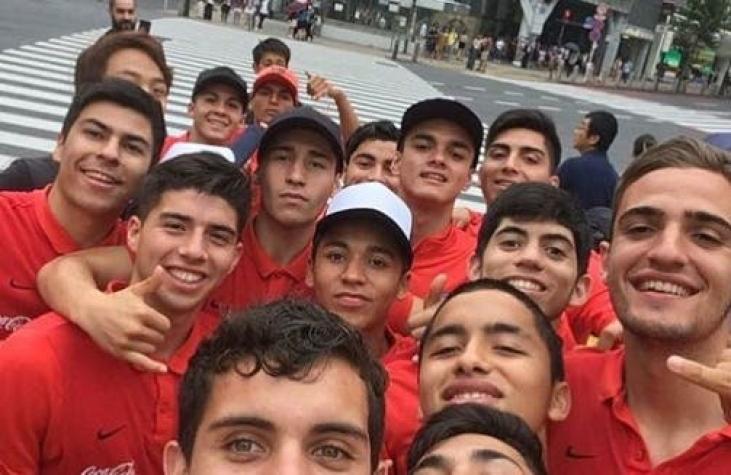 [FOTOS] La emotiva arenga de Ignacio Saavedra a sus compañeros de La Roja sub 20