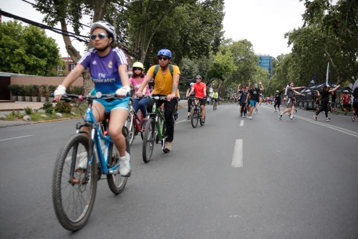 En algunas se superan los 40 km/h: estas son las ciclovías más rápidas de Santiago