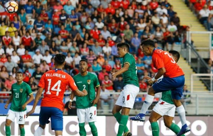 [VIDEO] La Roja iguala ante Bolivia en su debut en el Sudamericano Sub 20