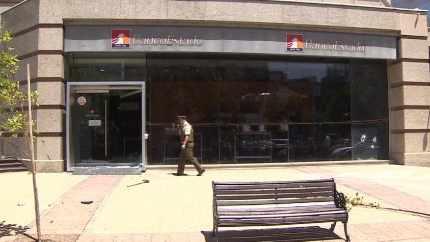 [VIDEO] Balacera en asalto a banco en Las Condes