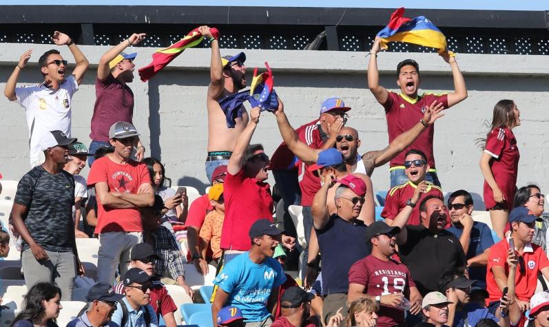 [VIDEO] Jesús Vargas anota para Venezuela e iguala el marcador ante Chile