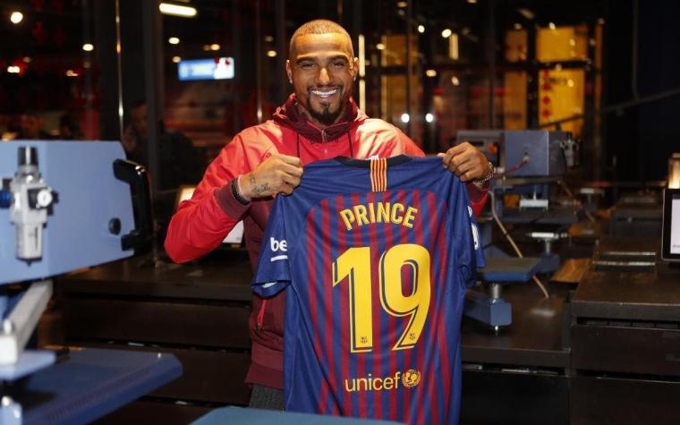 FC Barcelona oficializa a Kevin-Prince Boateng como compañero de Arturo Vidal