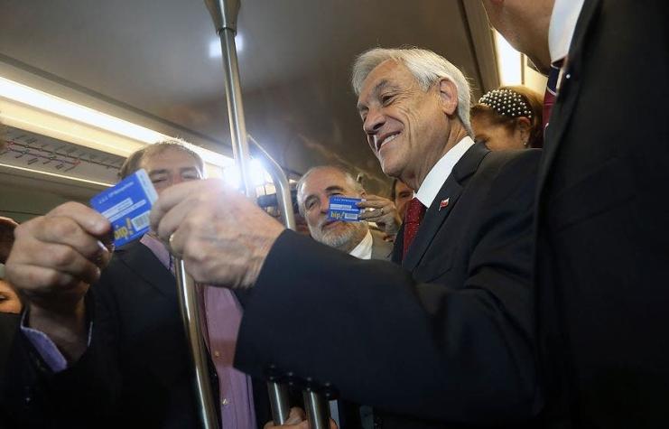 [VIDEO] Metro: Piñera destaca ahorro de "10 días al año" en viajes tras inaugurar Línea 3