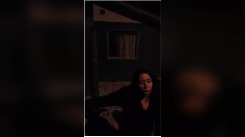 [VIDEO] Mujer golpeó a su hijo y lo grabó