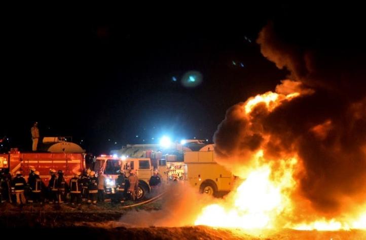 Se elevan a 95 los fallecidos por explosión de ducto en México