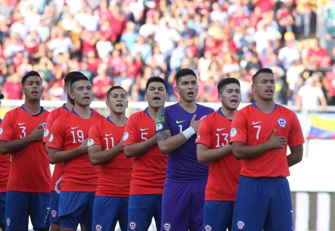 [VIDEO] Sudamericano Sub 20: Así se escuchó el himno de Chile en el duelo ante Brasil