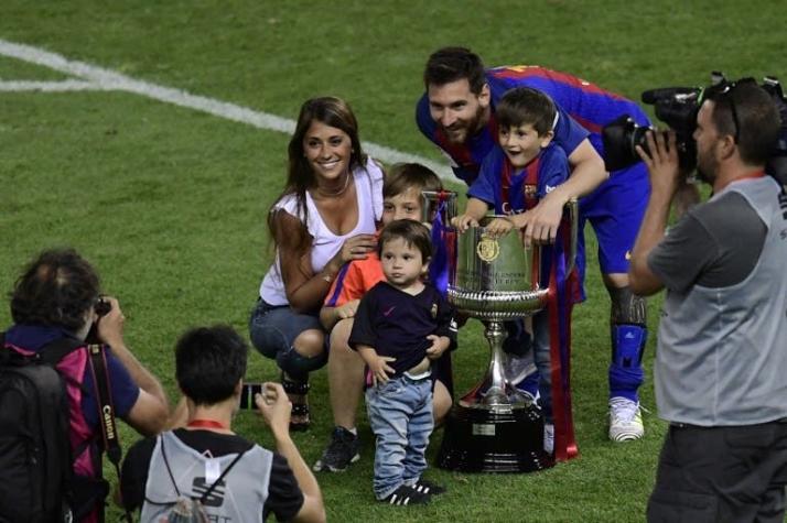 El video con final inesperado del hijo de Lionel Messi que se volvió viral en Instagram
