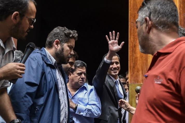 Exclusivo T13: Juan Guaidó asegura que "no hay ningún tipo de temor"
