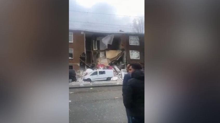 Explosión en La Haya causa colapso de un edificio residencial