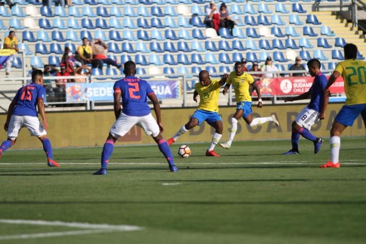 [VIDEO] Brasil y Colombia no se hacen daño en el inicio de la fase final del Sudamericano Sub 20
