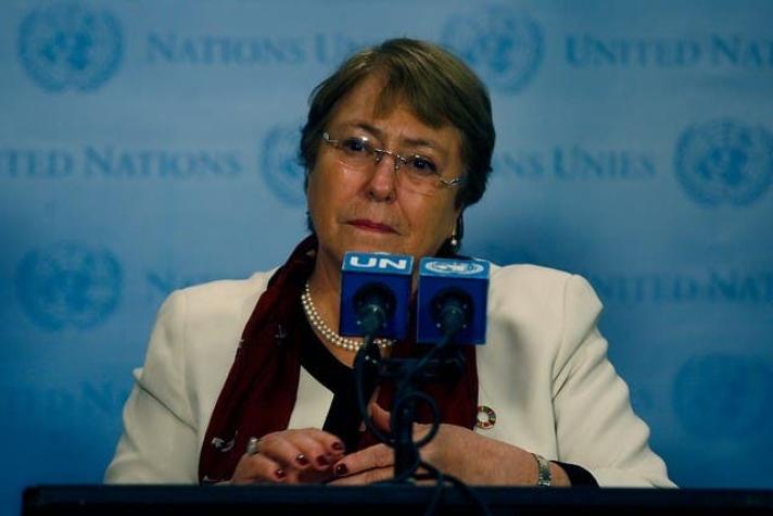 [VIDEO] Bachelet habla por crisis en Venezuela