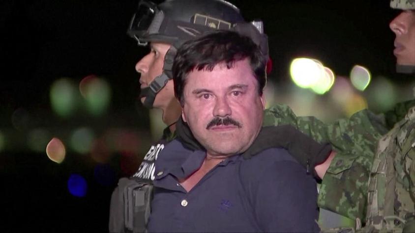 Arrestan a un "familiar" del Chapo Guzmán durante su juicio