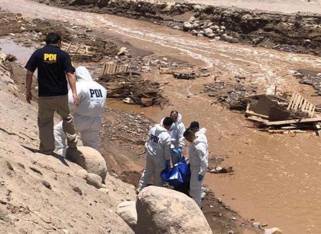 Arica: Encuentran cuerpo de hombre que estaba desaparecido tras crecida de río Acha