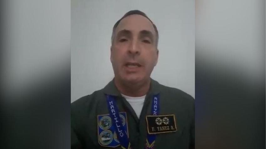 [VIDEO] General de aviación venezolana asegura que 90% de las tropas no están con Maduro
