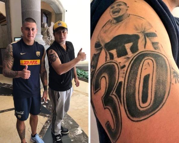 [VIDEO] Hincha de Pumas cuenta qué hará con tatuaje de Castillo tras llegada del chileno al América