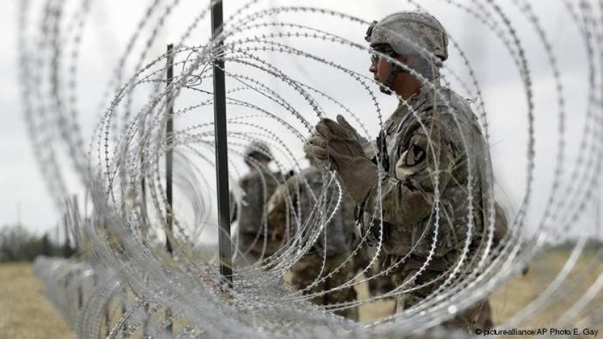 Estados Unidos envía otros 3.750 soldados a la frontera con México