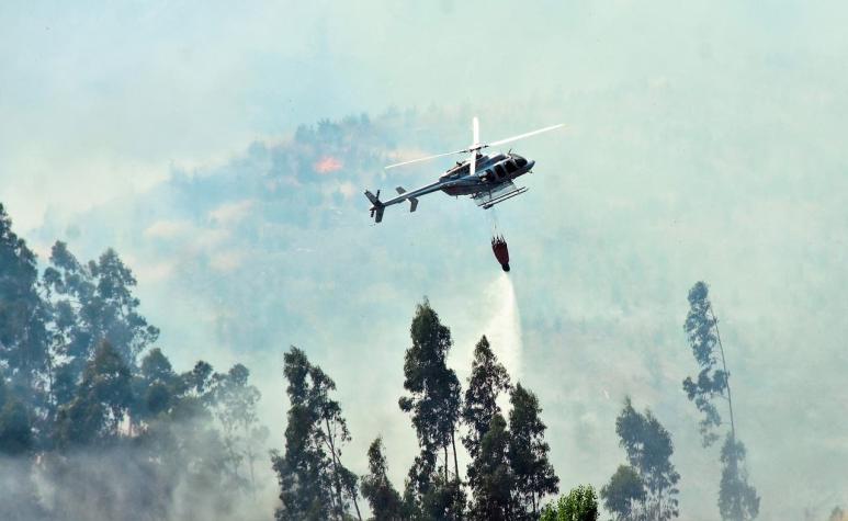 Piñera asegura que aplicarán Ley de Seguridad del Estado a quienes provoquen incendios forestales