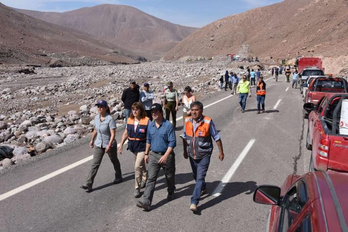 Suspenden tránsito de Ruta 5 entre regiones de Arica y Tarapacá