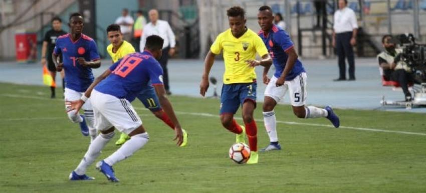 [VIDEO] Ecuador vence a Colombia con gol de último minuto en el Sudamericano Sub 20