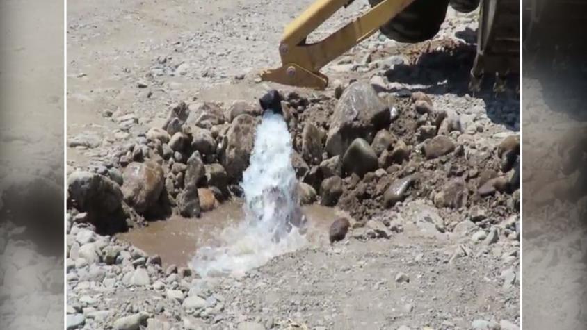 [VIDEO] Disputa por ducto de agua en Petorca