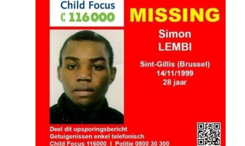 Adolescente desaparecido en Bélgica fue hallado 20 años después