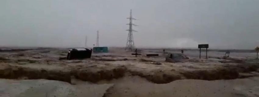 [VIDEOS] Registros muestran las graves consecuencias que las lluvias han dejado en Calama