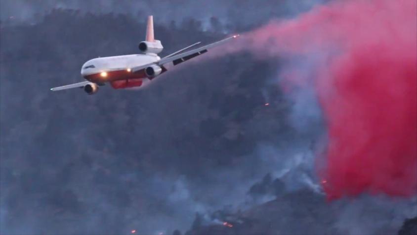[VIDEO] "Ten Tanker": súper avión contra incendios