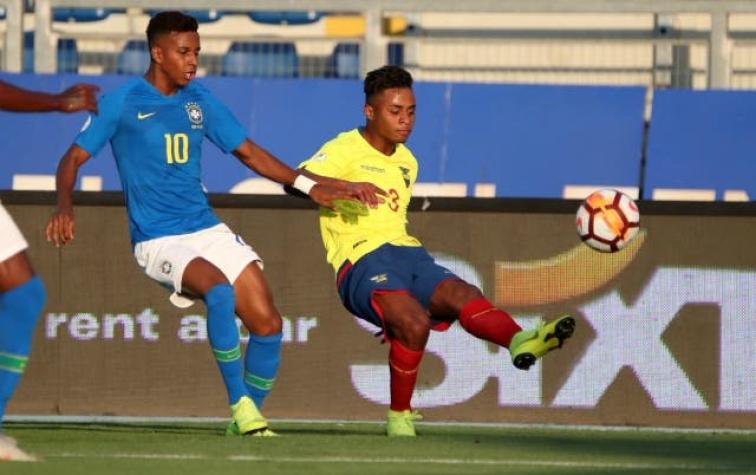 [VIDEO] Brasil iguala ante Ecuador y queda al borde de la eliminación en el Sudamericano Sub 20