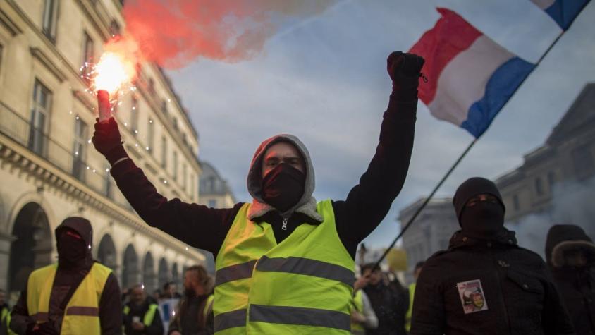 "Chalecos amarillos": qué hay detrás de la crisis "sin precedentes" entre Francia e Italia