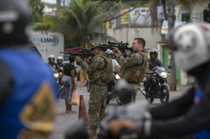 Operativo de policía militar de Brasil deja 13 muertos en favela de Río de Janeiro