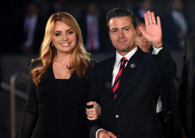Actriz Angélica Rivera anuncia su divorcio del ex presidente mexicano Enrique Peña Nieto