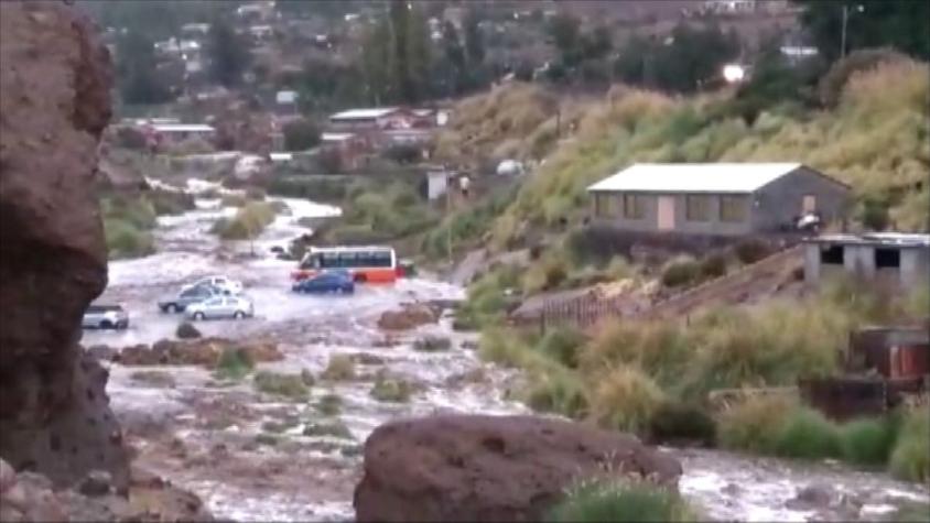 [VIDEO] Decretan zona de catástrofe en el Loa por lluvias