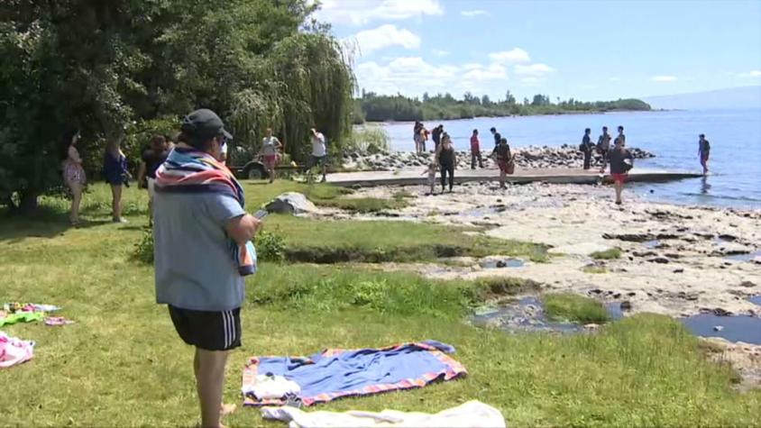 [VIDEO] Se suspendió fiesta en lago Ranco