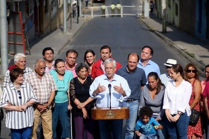 Presidente Piñera arriba a Coquimbo y anuncia plan de reconstrucción para la región