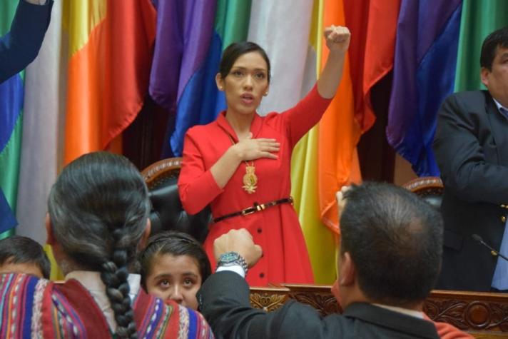 Presidenta del Senado boliviano renuncia a su nacionalidad chilena