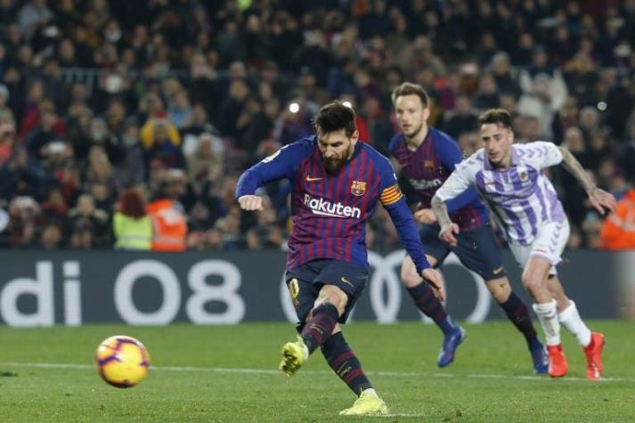 [VIDEO] Así fue la doble atajada a Messi que impidió al Barcelona ampliar las cifras
