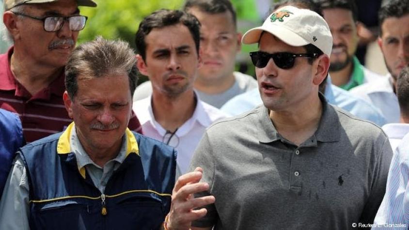 Marco Rubio llega a Colombia para supervisar la ayuda para Venezuela