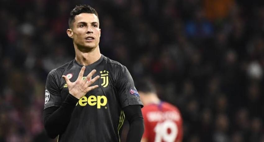 [VIDEO] El provocador gesto con el que Cristiano Ronaldo responde a hinchas del Atlético de Madrid