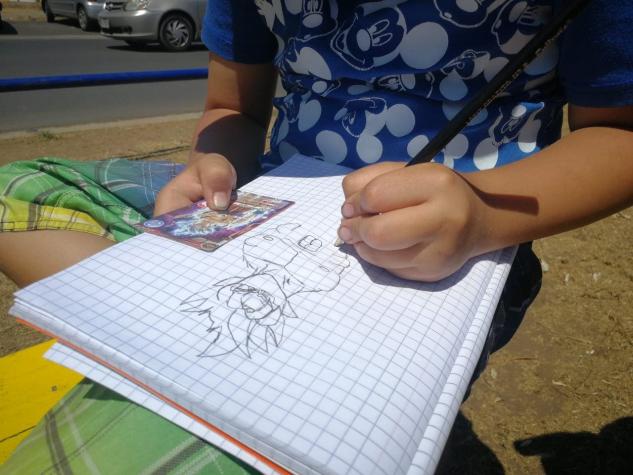 Quería un Gokú y no útiles escolares: La verdad del niño que vendía dibujos en Quintero