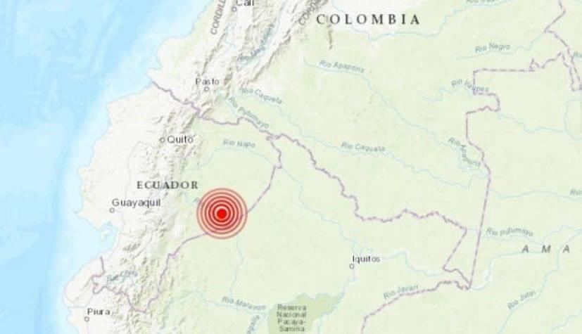 Fuerte sismo magnitud 7,5 sacude a Ecuador y Perú