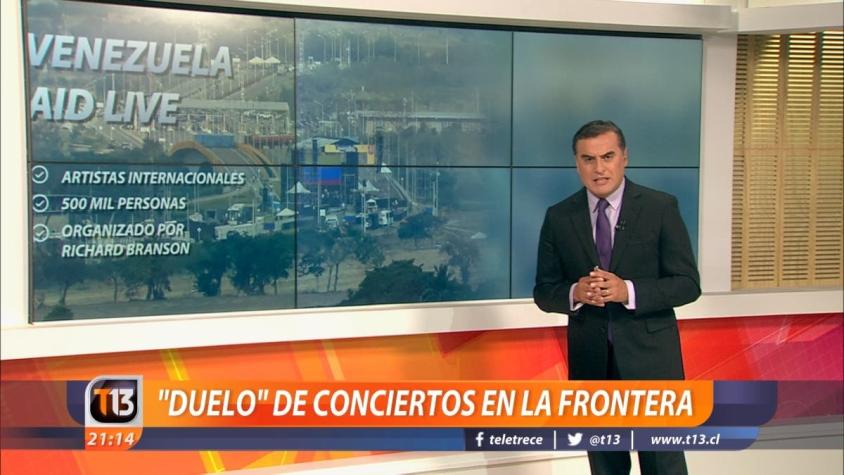 [VIDEO] Ramón Ulloa explica cómo se vivió el "duelo" de conciertos en la frontera