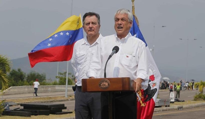 Cadem: 53% está de acuerdo con el viaje de Piñera a la frontera colombo-venezolana
