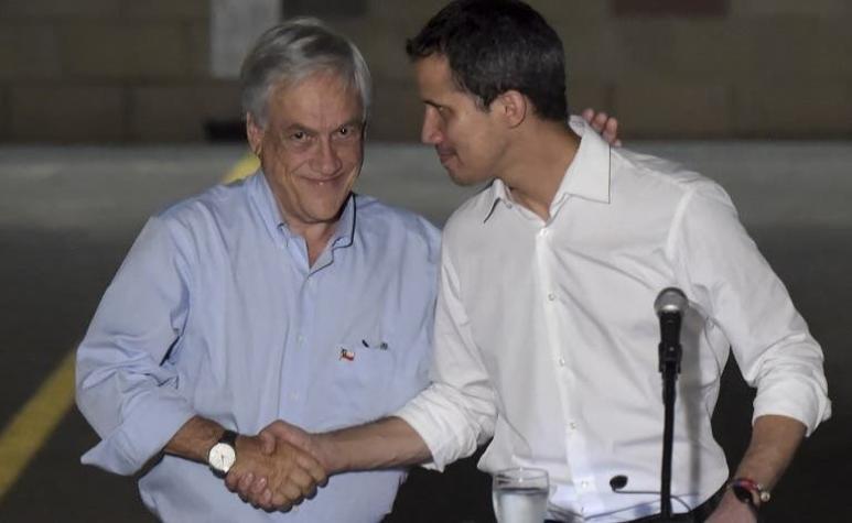 Guaidó agradece apoyo de Piñera : "Nuestra región está más clara y unida que nunca"