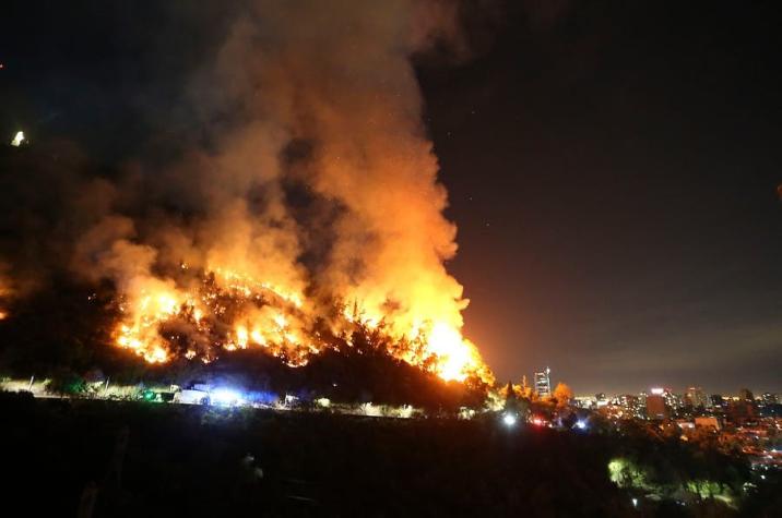 Incendio en Cerro San Cristóbal: Anuncian evacuación preventiva del Zoológico Metropolitano