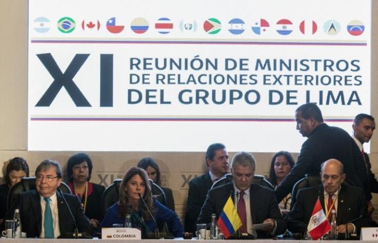 [VIDEO] Grupo de Lima denuncia "serias y creíbles" amenazas en contra de la vida de Guaidó