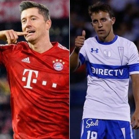 Lewandowski contra Buonanotte: El desafío que el Bayern Munich le hizo a la Universidad Católica