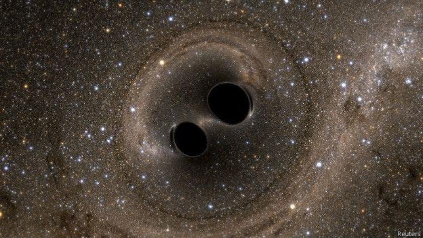 [VIDEO] La NASA crea una simulación del choque de dos agujeros negros supermasivos