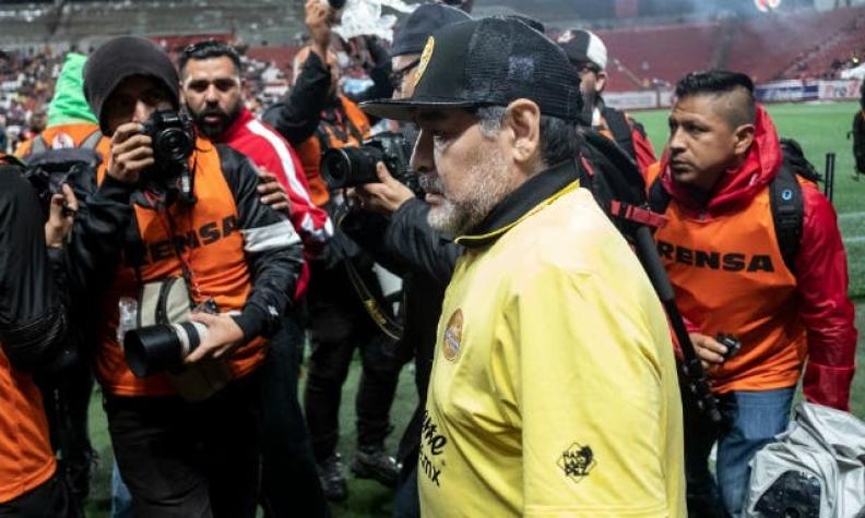 [VIDEO] El durísimo comentario contra Maradona en México apuntando a su pasado