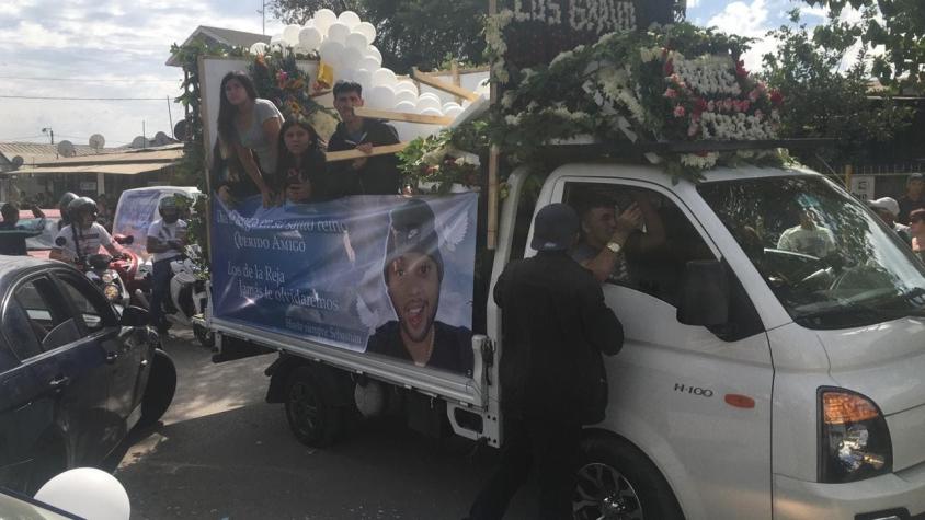 [FOTOS] El último adiós al "Cangri": Cercanos lo despiden en la comuna de San Bernado